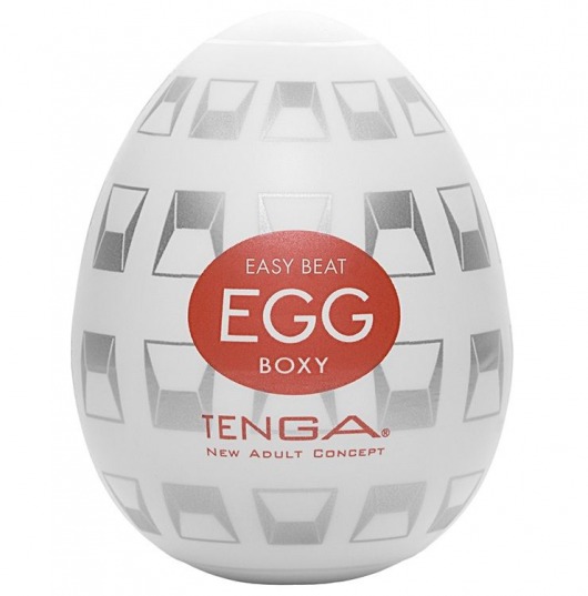 Мастурбатор-яйцо EGG Boxy - Tenga - в Прокопьевске купить с доставкой