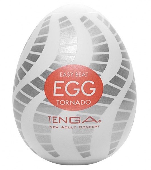 Мастурбатор-яйцо EGG Tornado - Tenga - в Прокопьевске купить с доставкой