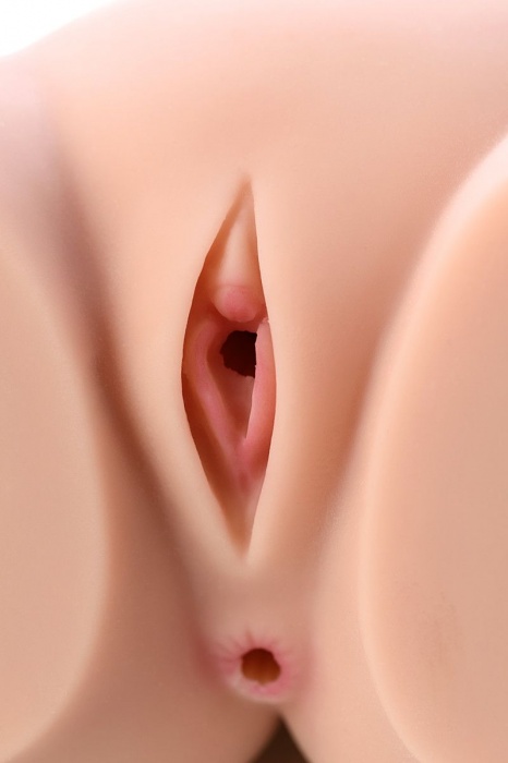 Мастурбатор-полуторс Cherry с вибрацией и двумя любовными тоннелями - KOKOS - в Прокопьевске купить с доставкой