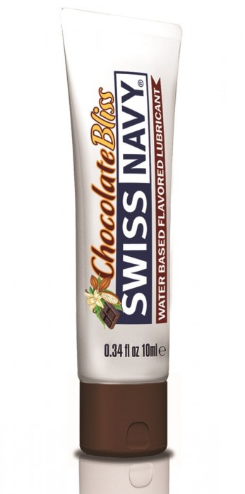 Лубрикант с ароматом шоколада Swiss Navy Chocolate Bliss Lube - 10 мл. - Swiss navy - купить с доставкой в Прокопьевске