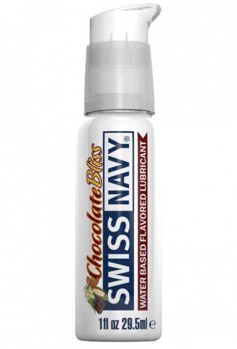 Лубрикант с ароматом шоколада Swiss Navy Chocolate Bliss Lube - 29,5 мл. - Swiss navy - купить с доставкой в Прокопьевске