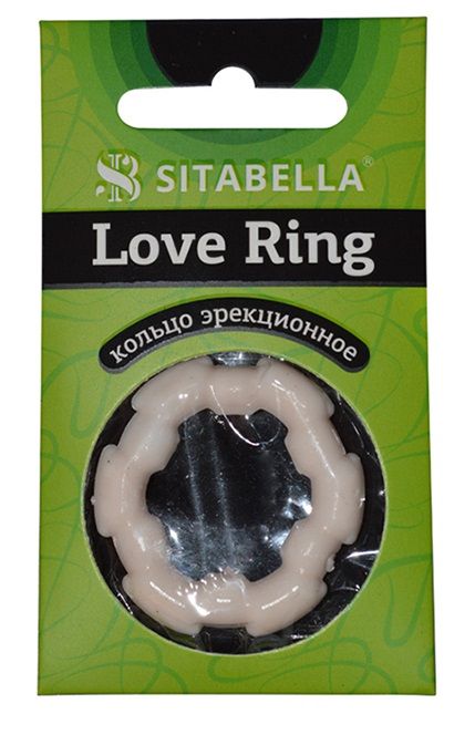 Фигурное эрекционное кольцо из киберкожи - Sitabella - в Прокопьевске купить с доставкой