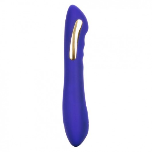 Фиолетовый вибратор с электростимуляцией Intimate E-Stimulator Petite Wand - 18,5 см. - California Exotic Novelties - купить с доставкой в Прокопьевске