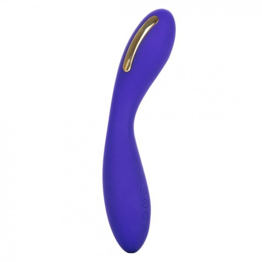 Фиолетовый вибратор с электростимуляцией Intimate E-Stimulator Wand - 21,5 см. - California Exotic Novelties - купить с доставкой в Прокопьевске