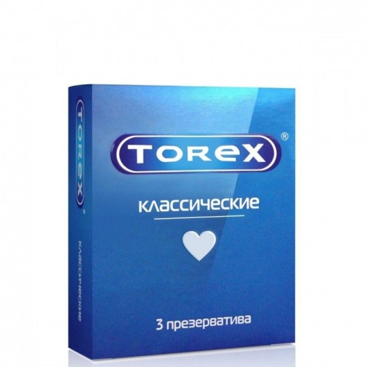 Гладкие презервативы Torex  Классические  - 3 шт. - Torex - купить с доставкой в Прокопьевске