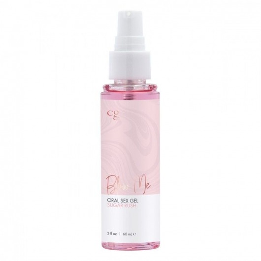 Гель для орального секса Sugar Rush с ароматом сладкой ваты - 60 мл. - CG - купить с доставкой в Прокопьевске