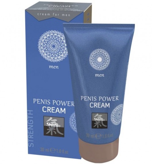 Возбуждающий крем для мужчин Penis Power Cream - 30 мл. - Shiatsu - купить с доставкой в Прокопьевске