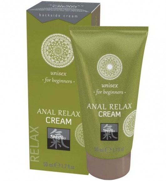 Анальный крем Anal Relax Cream - 50 мл. - Shiatsu - купить с доставкой в Прокопьевске