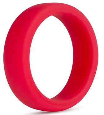 Красное эрекционное кольцо Silicone Go Pro Cock Ring - Blush Novelties - в Прокопьевске купить с доставкой