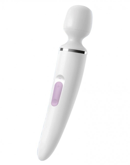 Белый вибратор Satisfyer Wand-er Woman - Satisfyer