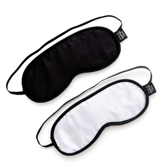 Набор из двух масок на глаза Soft Blindfold Twin Pack - Fifty Shades of Grey - купить с доставкой в Прокопьевске