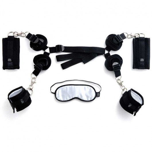 Комплект бондажа Under The Bed Restraints Kit - Fifty Shades of Grey - купить с доставкой в Прокопьевске