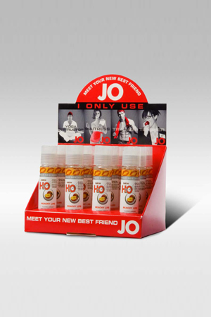 Лубрикант с ароматом персика JO Flavored Peachy Lips - 30 мл. - System JO - купить с доставкой в Прокопьевске
