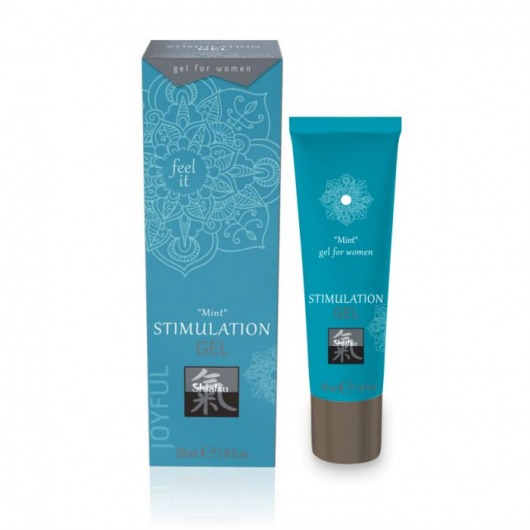 Возбуждающий интимный гель STIMULATION GEL Mint - 30 мл. - Shiatsu - купить с доставкой в Прокопьевске