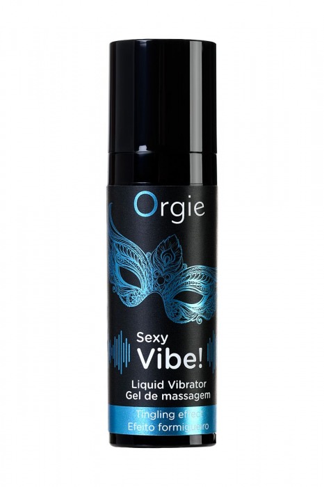 Гель для массажа ORGIE Sexy Vibe Liquid Vibrator с эффектом вибрации - 15 мл. - ORGIE - купить с доставкой в Прокопьевске