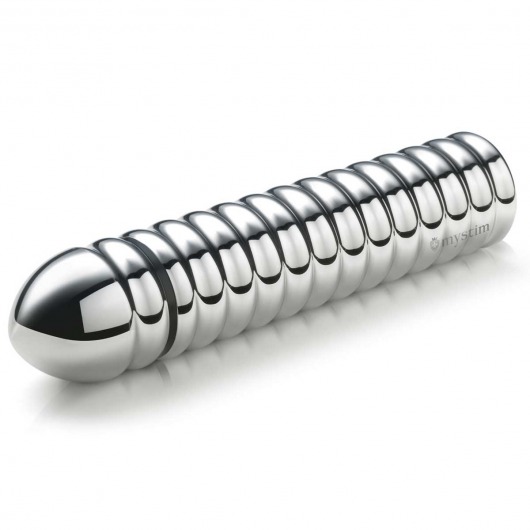 Рельефный фаллос для интенсивного электросекса Groovey George - 20 см. - MyStim - купить с доставкой в Прокопьевске