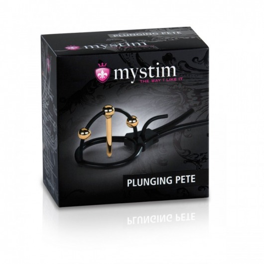 Утяжка под головку для электростимулятора Plunging Pete - MyStim - купить с доставкой в Прокопьевске