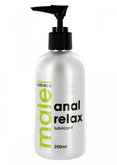 Анальный лубрикант MALE Cobeco Anal Relax Lubricant - 250 мл. - Cobeco - купить с доставкой в Прокопьевске