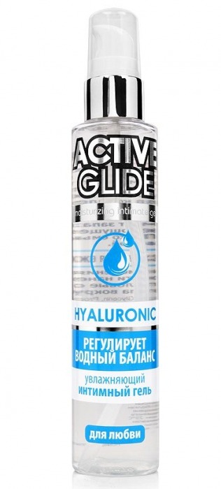 Увлажняющий интимный гель Active Glide Hyaluronic - 100 гр. - Биоритм - купить с доставкой в Прокопьевске