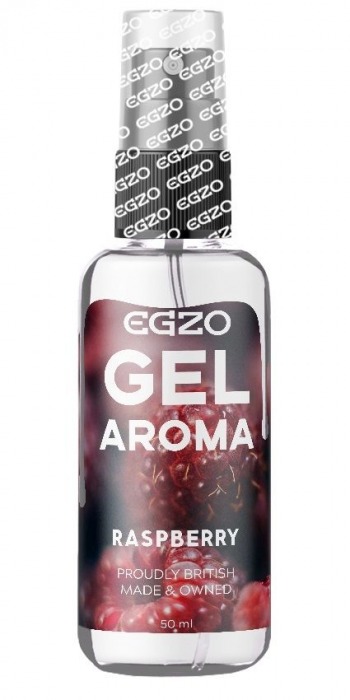 Интимный лубрикант EGZO AROMA с ароматом малины - 50 мл. - EGZO - купить с доставкой в Прокопьевске