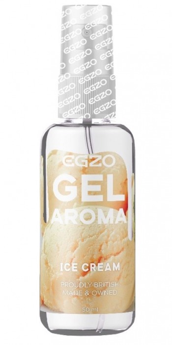 Интимный лубрикант EGZO AROMA с ароматом мороженого - 50 мл. - EGZO - купить с доставкой в Прокопьевске