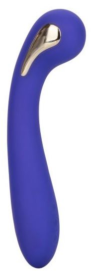 Фиолетовый вибромассажер с электростимуляцией Intimate Estim Petite G Wand - 19 см. - California Exotic Novelties - купить с доставкой в Прокопьевске