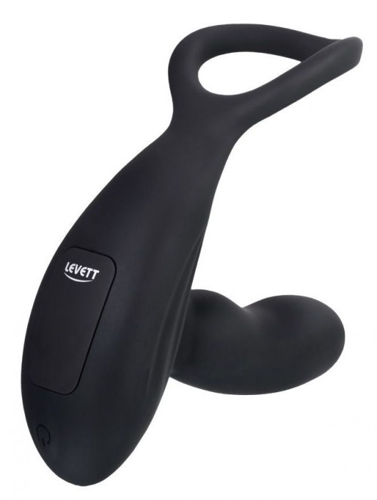 Черный стимулятор простаты Maud с вибрацией - Levett - в Прокопьевске купить с доставкой
