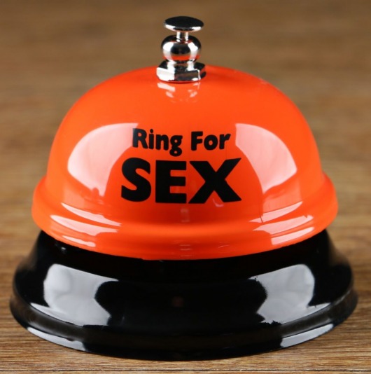 Настольный звонок RING FOR SEX - Сима-Ленд - купить с доставкой в Прокопьевске