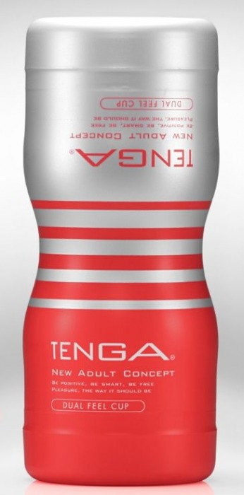 Мастурбатор TENGA Dual Sensation Cup - Tenga - в Прокопьевске купить с доставкой