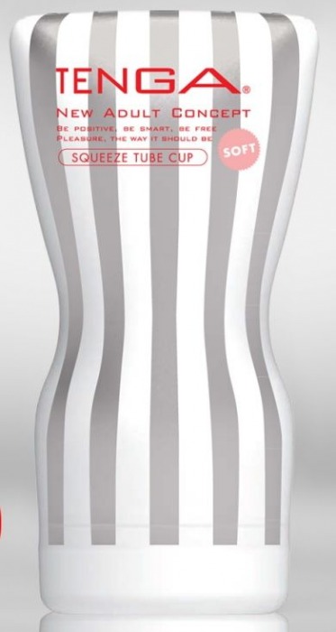 Мастурбатор TENGA Squeeze Tube Cup Soft - Tenga - в Прокопьевске купить с доставкой