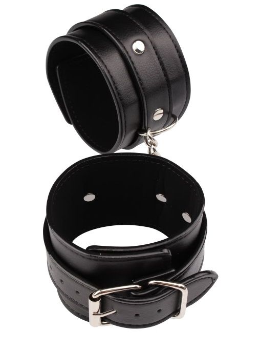 Черные оковы Classic Ankle Cuffs - Chisa - купить с доставкой в Прокопьевске