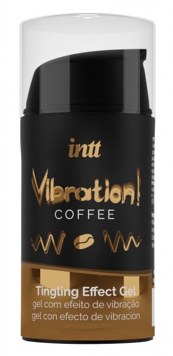 Жидкий интимный гель с эффектом вибрации Vibration! Coffee - 15 мл. - INTT - купить с доставкой в Прокопьевске