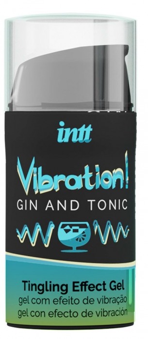 Жидкий интимный гель с эффектом вибрации Vibration! Gin   Tonic - 15 мл. - INTT - купить с доставкой в Прокопьевске