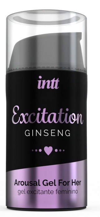 Женский возбуждающий интимный гель Excitation Ginseng - 15 мл. - INTT - купить с доставкой в Прокопьевске