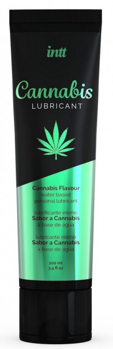 Интимный гель на водной основе Cannabis Lubricant - 100 мл. - INTT - купить с доставкой в Прокопьевске