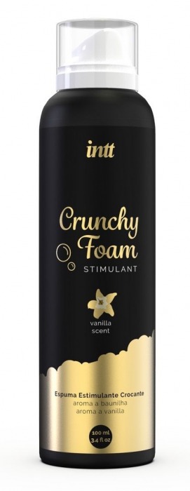 Пенка для массажа Crunchy Foam Stimulant Vanilla - 100 мл. - INTT - купить с доставкой в Прокопьевске