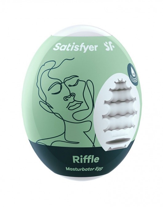 Мастурбатор-яйцо Satisfyer Riffle Mini Masturbator - Satisfyer - в Прокопьевске купить с доставкой