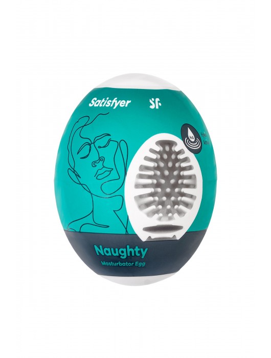 Мастурбатор-яйцо Satisfyer Naughty Mini Masturbator - Satisfyer - в Прокопьевске купить с доставкой