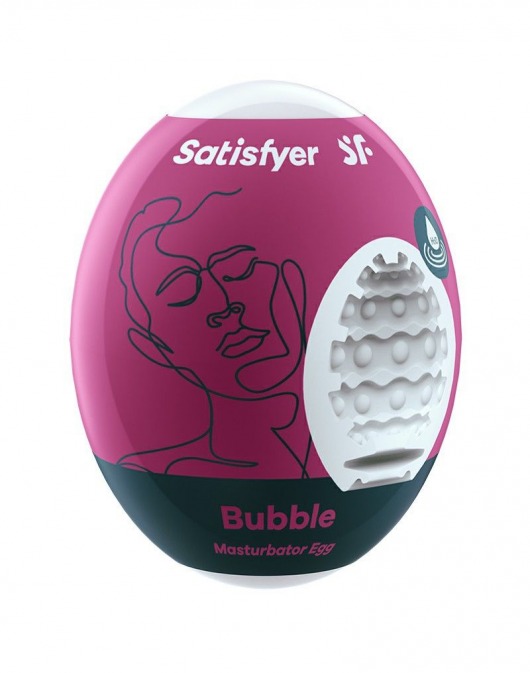 Мастурбатор-яйцо Satisfyer Bubble Mini Masturbator - Satisfyer - в Прокопьевске купить с доставкой