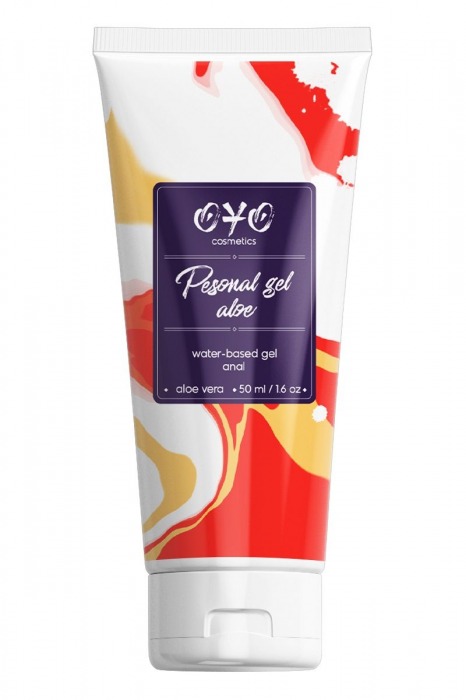 Анальная смазка на водной основе OYO Personal Gel Aloe - 50 мл. - OYO - купить с доставкой в Прокопьевске