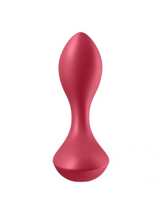 Красный вибромассажёр простаты Satisfyer Backdoor Lover - 14 см. - Satisfyer - в Прокопьевске купить с доставкой
