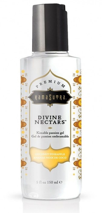 Гель-лубрикант на водной основе Divine Nectars Vanilla с ароматом ванили - 150 мл. - Kama Sutra - купить с доставкой в Прокопьевске
