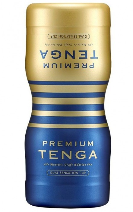 Мастурбатор TENGA Premium Dual Sensation Cup - Tenga - в Прокопьевске купить с доставкой