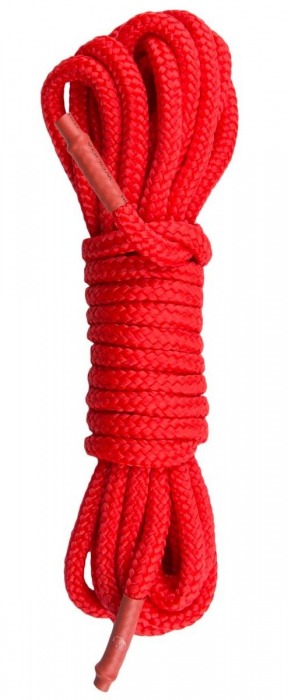 Красная веревка для связывания Nylon Rope - 5 м. - Easy toys - купить с доставкой в Прокопьевске