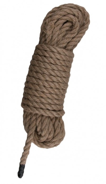 Пеньковая веревка для связывания Hemp Rope - 5 м. - Easy toys - купить с доставкой в Прокопьевске