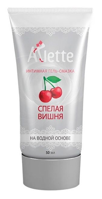 Интимная гель-смазка на водной основе Arlette  Спелая вишня  - 50 мл. - Arlette - купить с доставкой в Прокопьевске