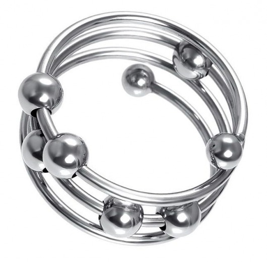 Большое металлическое кольцо под головку пениса - ToyFa - купить с доставкой в Прокопьевске
