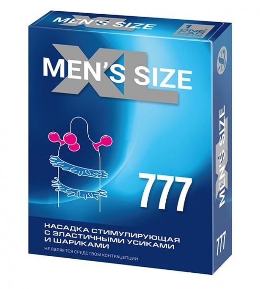 Стимулирующая насадка на пенис MEN SIZE 777 - Sitabella - в Прокопьевске купить с доставкой