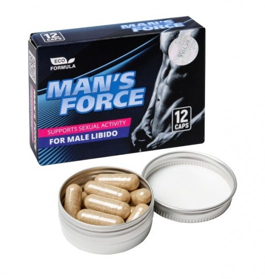 Пищевой концентрат для мужчин MANS FORCE  - 12 капсул - Sitabella - купить с доставкой в Прокопьевске
