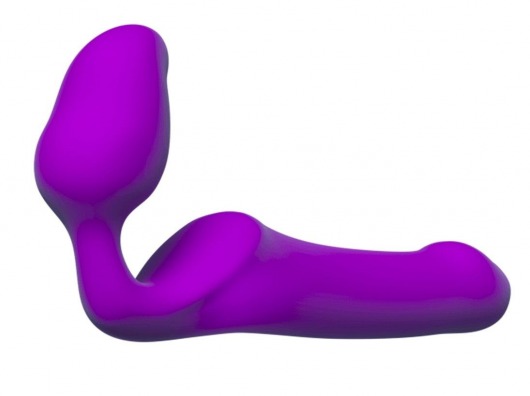 Лиловый безремневой страпон Queens M - Adrien Lastic - купить с доставкой в Прокопьевске